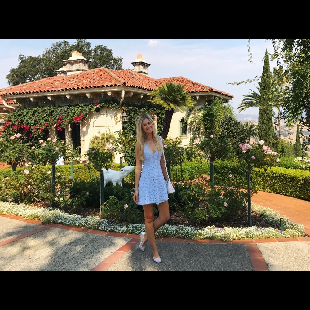 Beautiful Cinderella dress in baby blue in size S